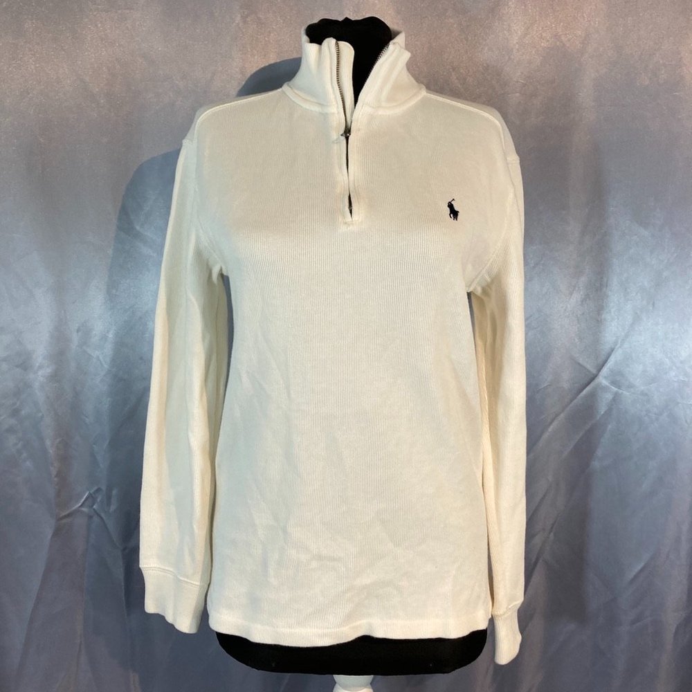 Polo by Ralph Lauren womens quarter zip sweater